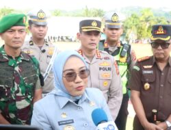 Mudik Aman, Keluarga Bahagia!, Bupati Sutinah Pimpin Apel Operasi Ketupat di Mamuju