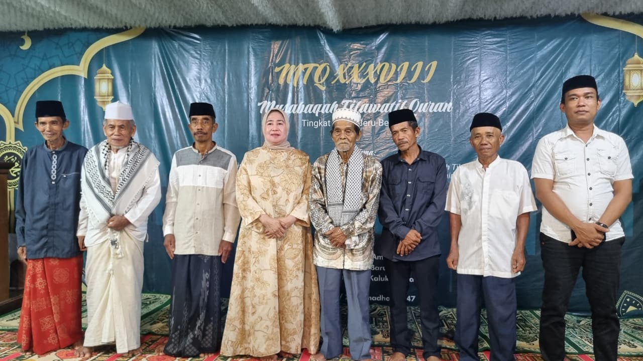 Hj. Fatmawati Salim Resmikan MTQ ke-38 di Desa Beru-Beru, Wakili Ketua PKK Sulbar