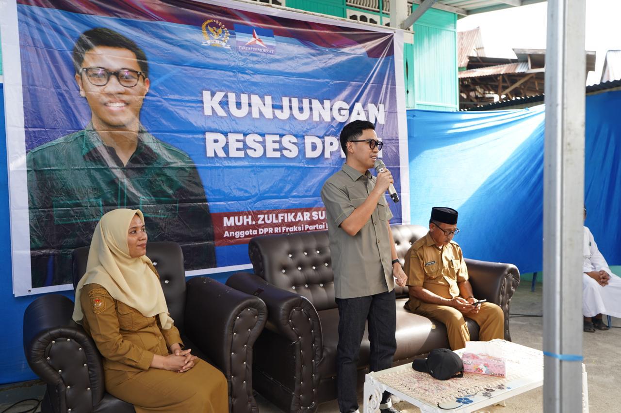 Zulfikar Suhardi Serap Aspirasi dan Bantu Warga Lewat Sembako