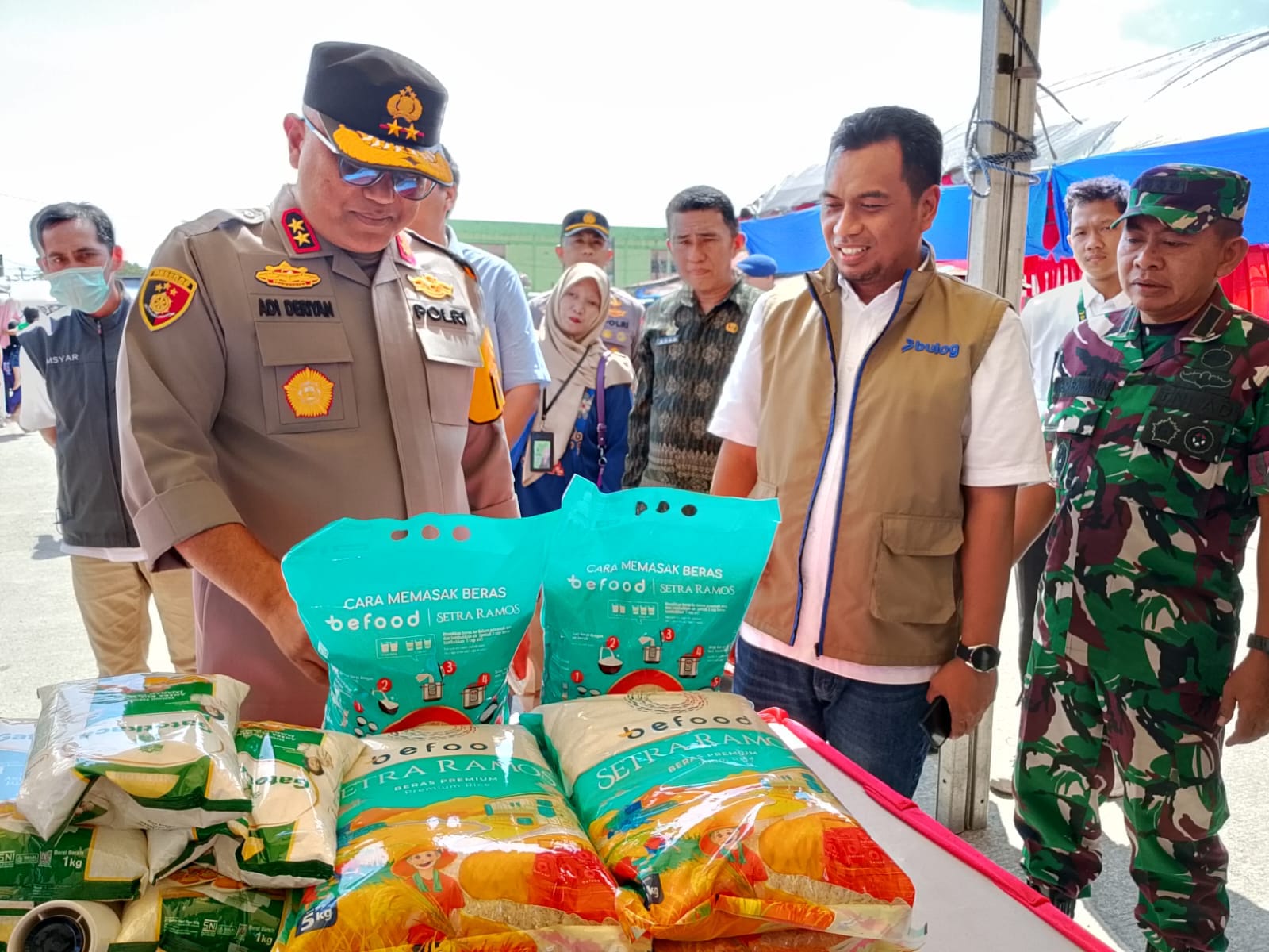 Stabilkan Harga Pangan di Bulan Ramadan, Pemprov Sulbar dan Polda Gelar GPM Serentak