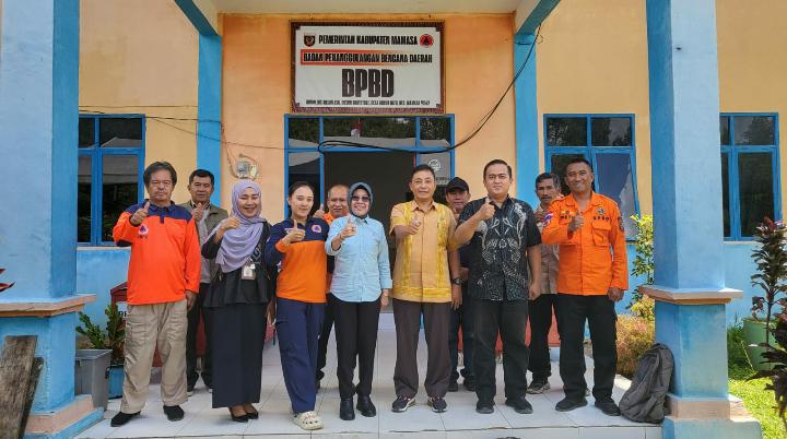 BPBD Sulbar Koordinasi dengan BPBD Mamasa Evaluasi Kesiapsiagaan Bencana