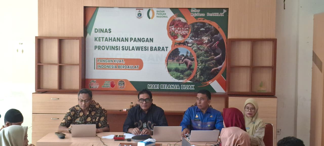 Dinas Pangan Sulbar Gelar Forum OPD 2026, Perkuat Sinkronisasi Program Pangan Tahun 2027