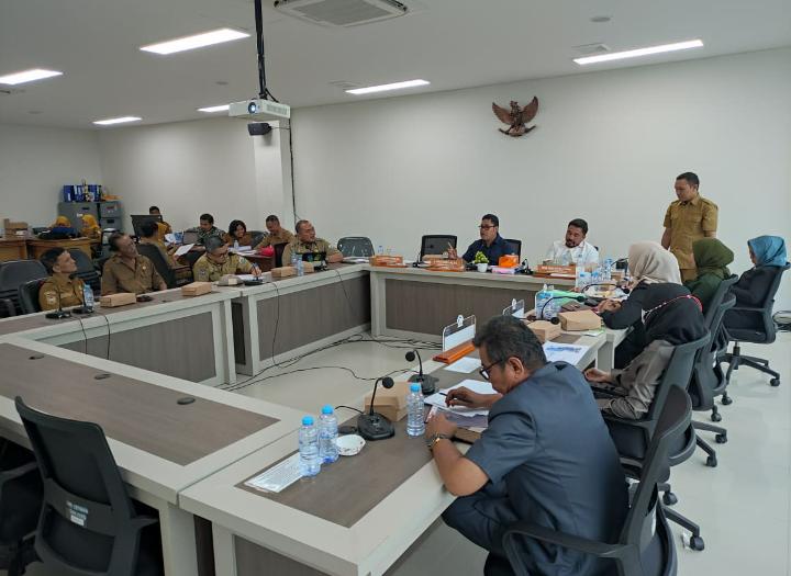 BPBD Sulbar Rapat Kerja Bersama Komisi IV DPRD Bahas LKPJ Gubernur Sulawesi Barat