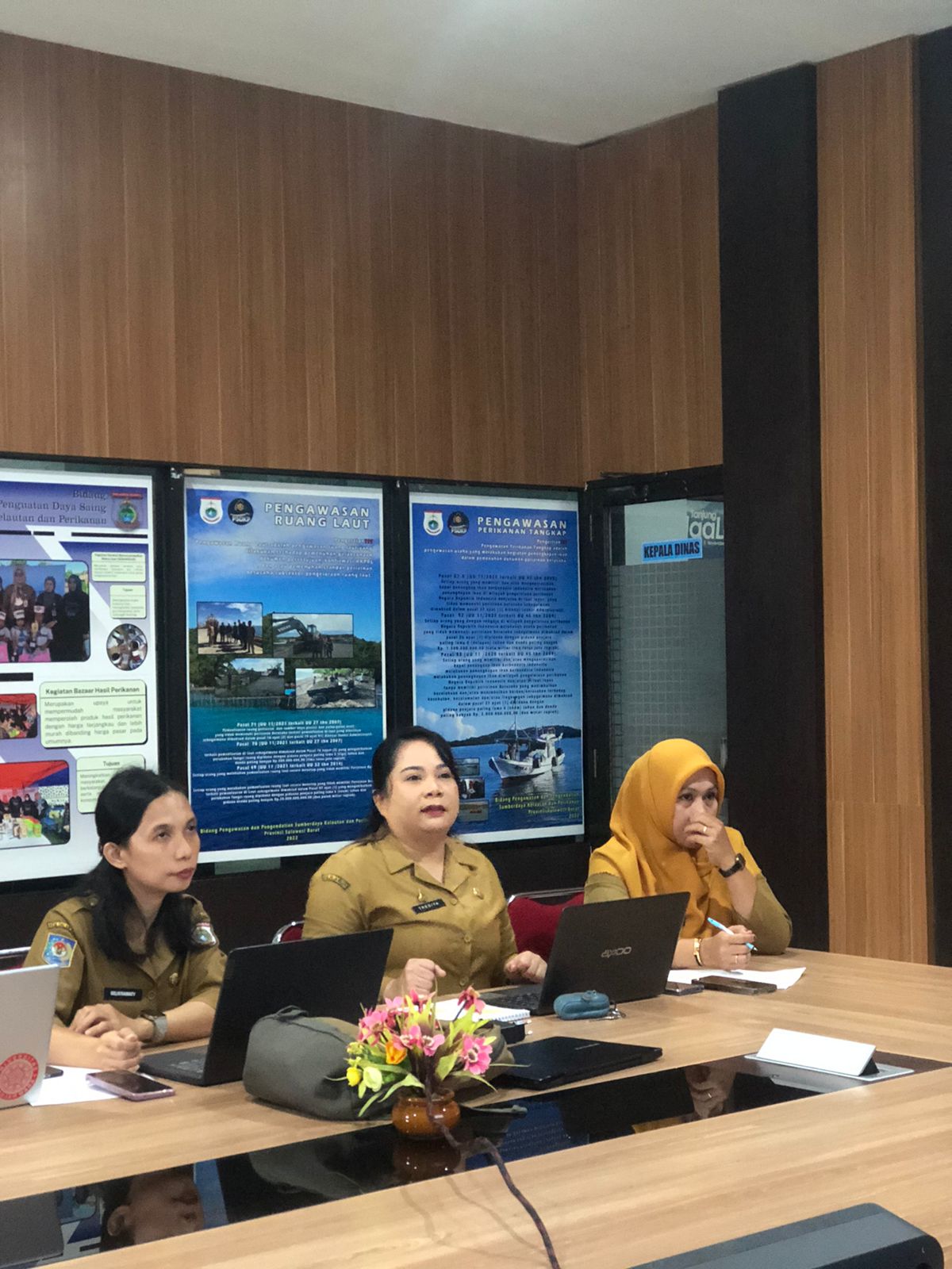 Biro Organisasi Setda Sulbar Dampingi Penyusunan Peta Proses Bisnis dan SOP di DKP