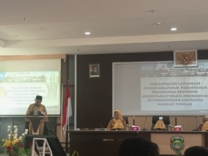 Pastikan Intervensi Tepat, Bapperida Sulbar Dampingi Setwapres Pantau Penanganan Stunting
