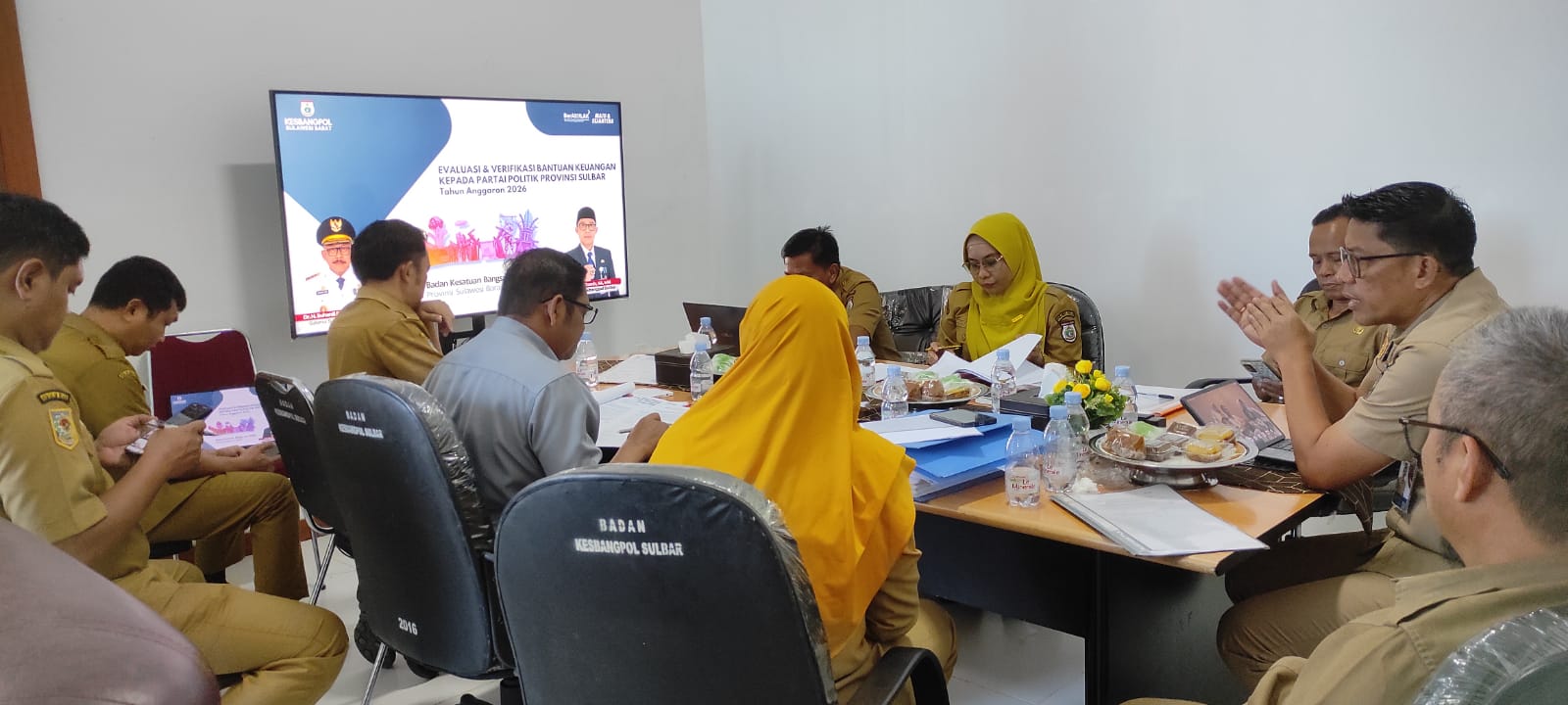 Kesbangpol Sulbar Verifikasi Banparpol 2026, Tekankan Akuntabilitas dan Kepatuhan Regulasi