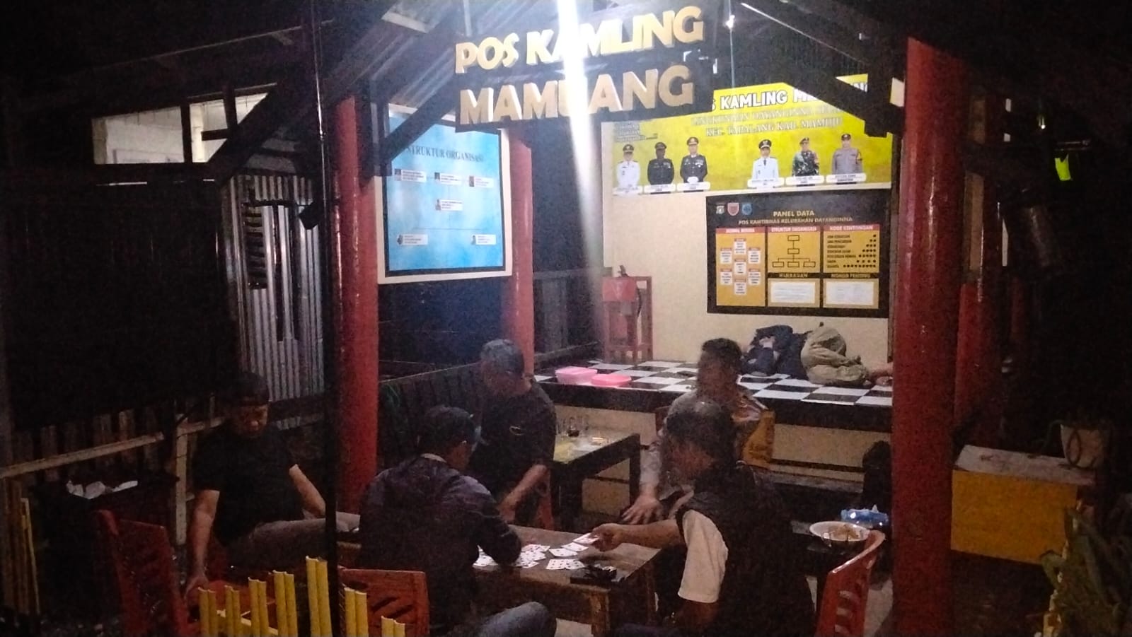 Pos Kamling Mamuang Polsek Tapalang Wakili Polda Sulbar Lomba Pos Kamling Mabes Polri