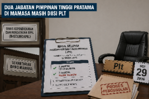 Meski Seleksi JPT Rampung, Disdukcapil dan Sekwan DPRD Mamasa Masih Dipimpin Plt
