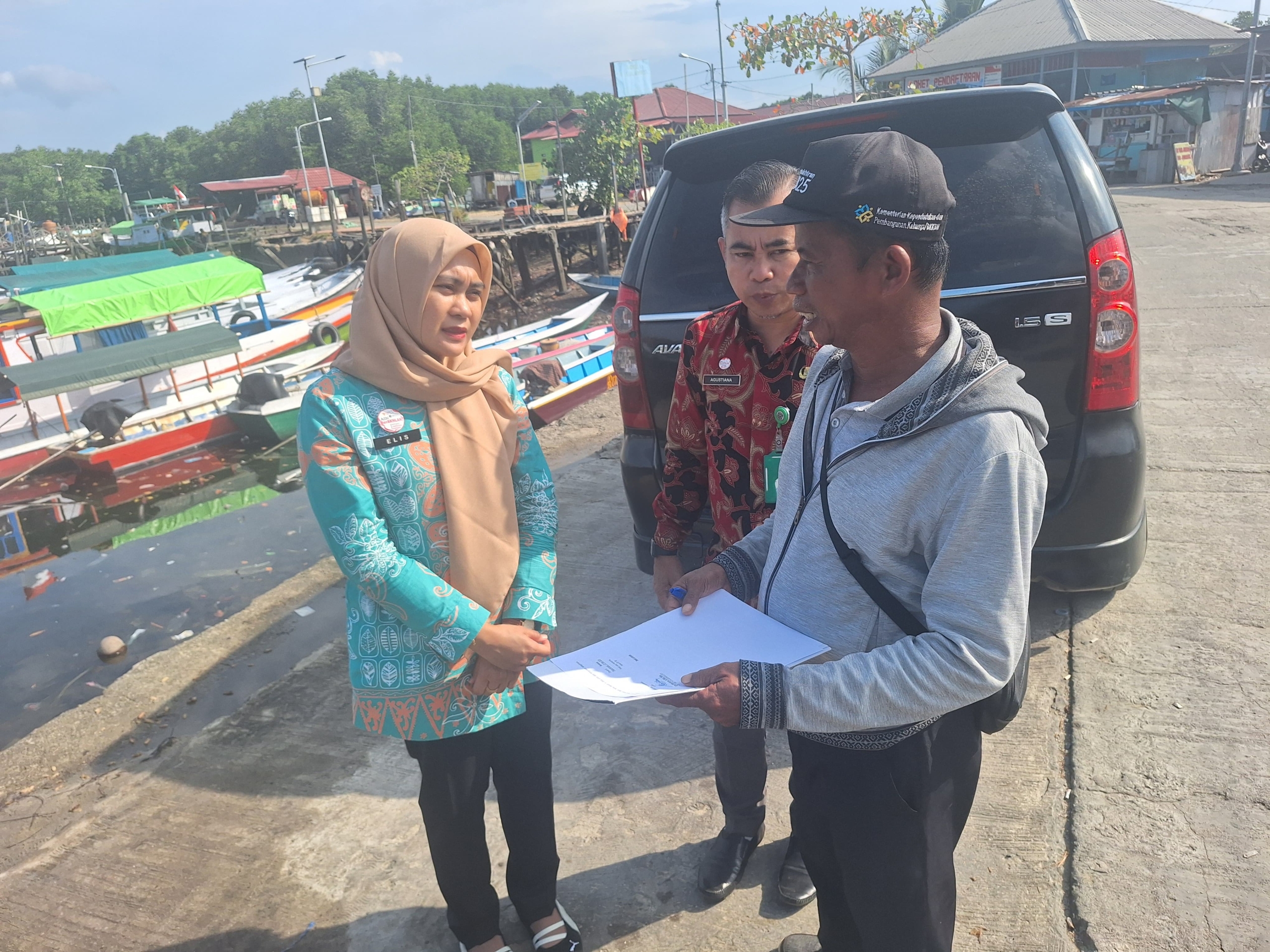 Gerak Cepat Lurah Tanjung Laut Indah, Pembangunan Kembali TPS Malahing Akhirnya Terwujud