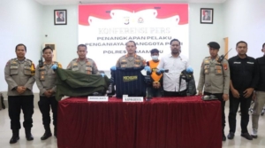 Dalam 24 Jam Polresta Mamuju Tangkap Pelaku Pemukulan Anggota Polri Saat Demo BWS