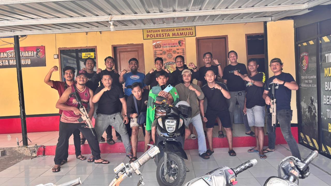 Incar Korban Wanita, Pelaku Jambret Berkedok Ojol Diringkus Resmob Polresta Mamuju