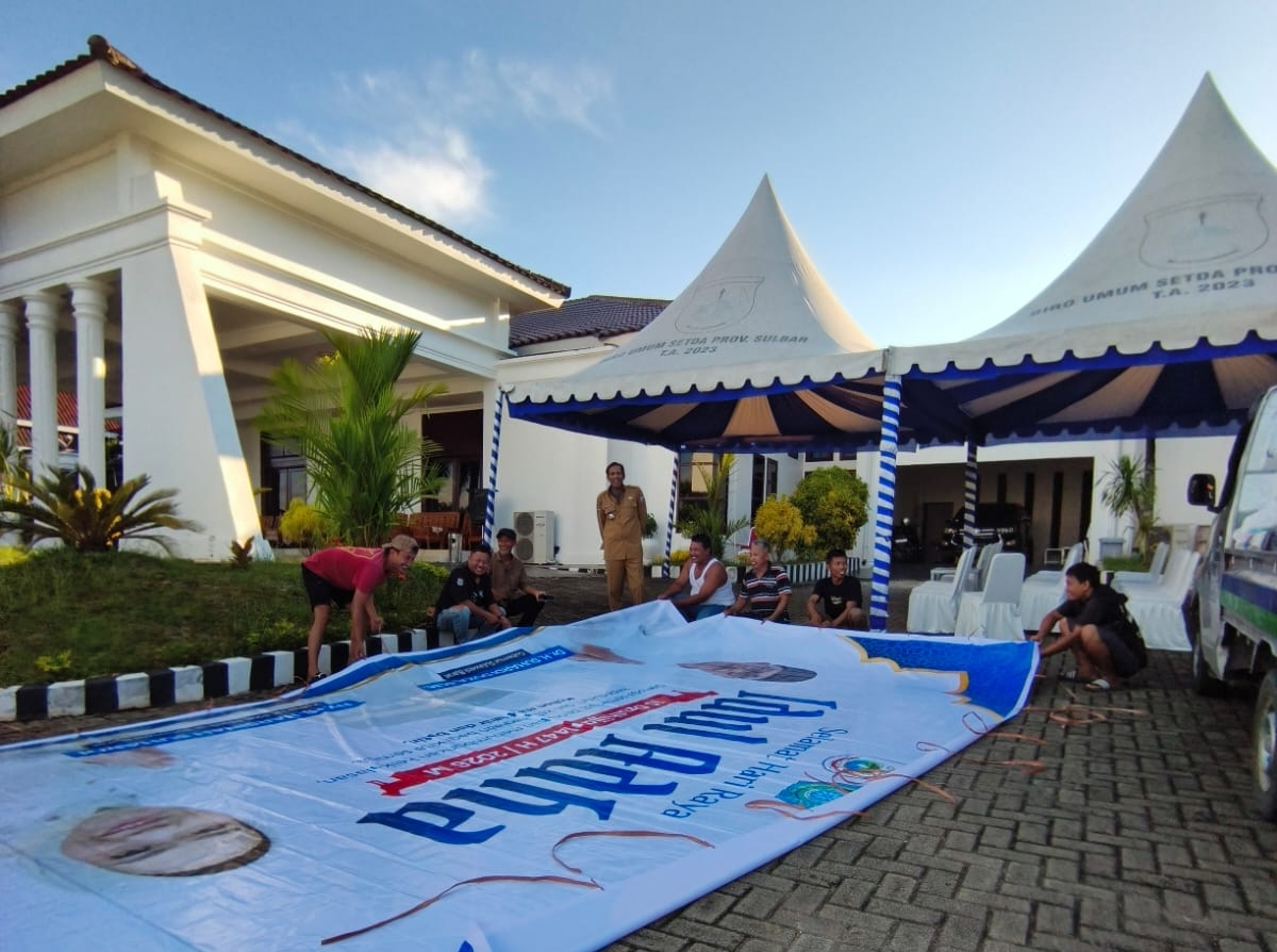 Jelang Idul Adha, Biro Umum Sulbar Pastikan Kesiapan Sarana di Rumah Jabatan Gubernur