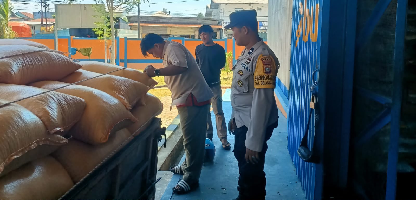 Komitmen Nyata Ketahanan Pangan, Polresta Mamuju Lampaui Target Pengiriman Jagung ke Bulog