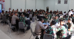 Solid Tak Hanya di Lapangan, TNI-Polri dan Kejaksaan Perkuat Kebersamaan di Mapolresta Mamuju