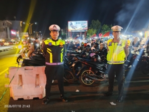 Pengunjung Fest UMKM Patuhi Himbauan Polisi, Parkiran Jadi Tertib dan Tak Ganggu Arus Lalu Lintas