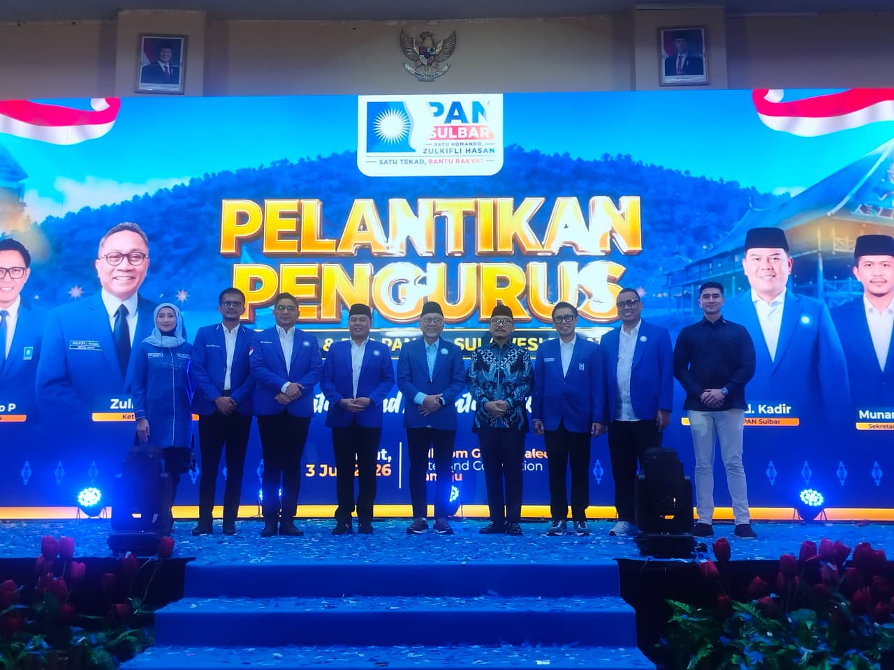 Ajbar Abdul Kadir Resmi Pimpin PAN Sulbar, Siap Antar Partai Menang di Pemilu 2029