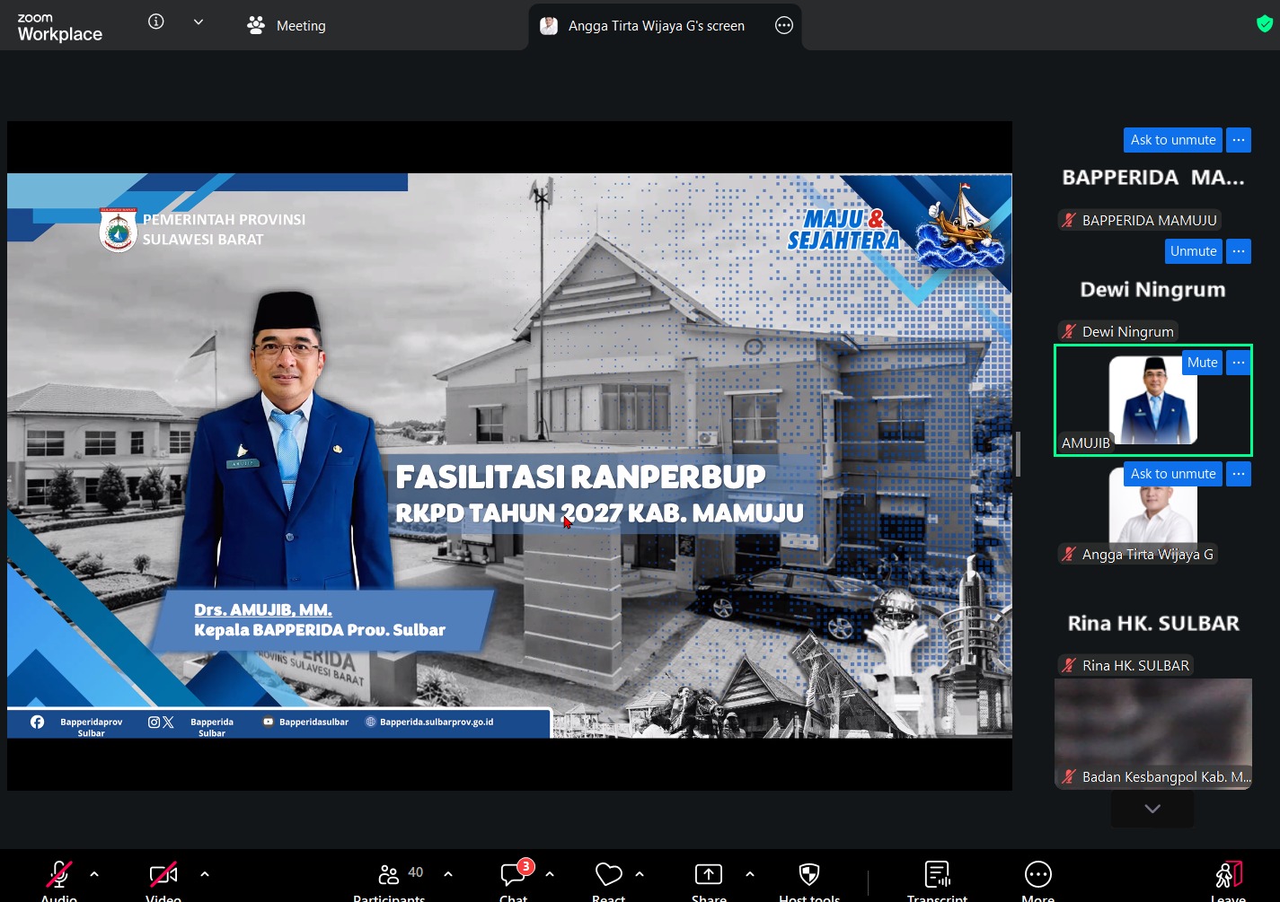 Amujib: Inovasi dan Kolaborasi Jadi Kunci Pembangunan di Tengah Fiskal Terbatas