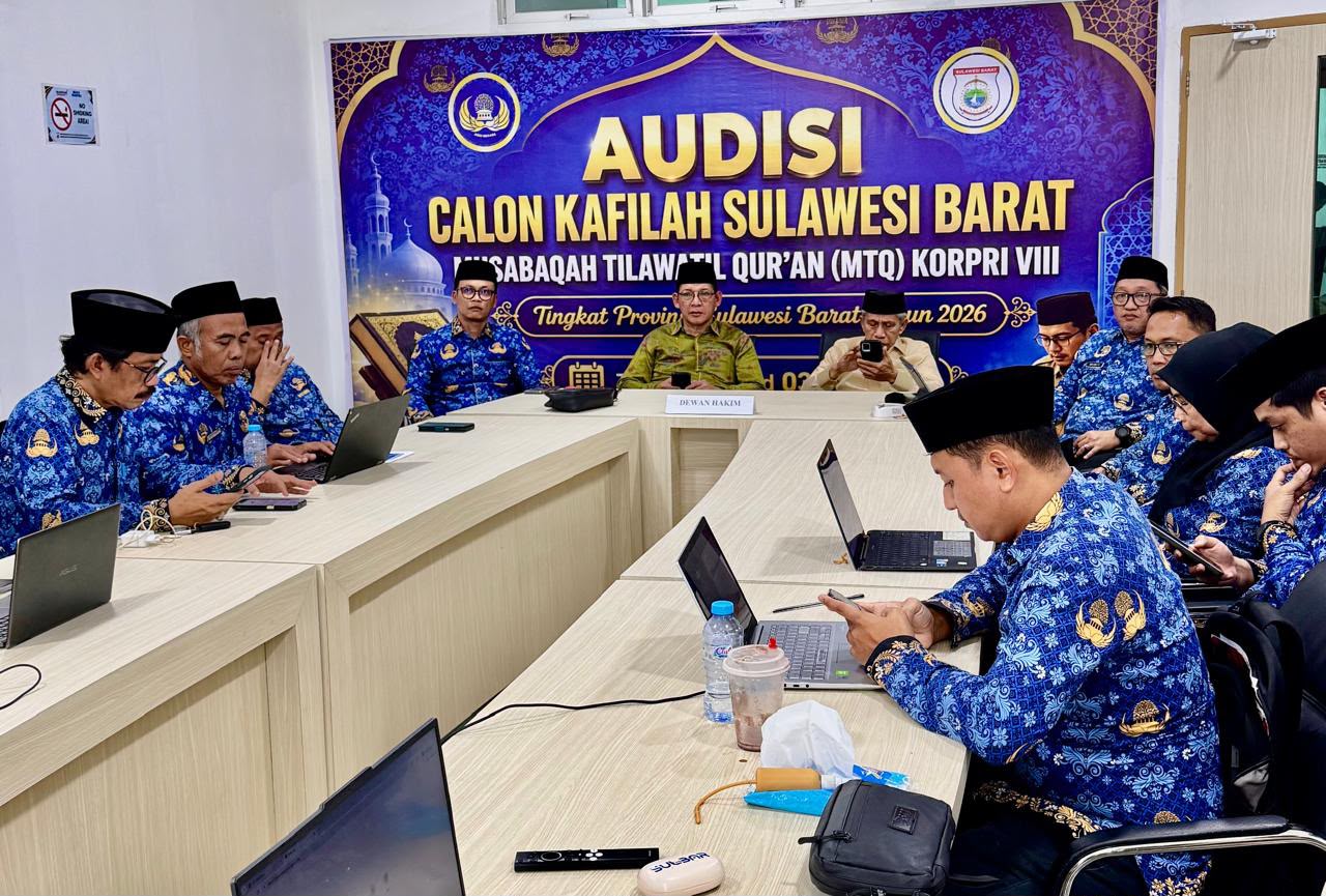 Audisi MTQ KORPRI Sulbar Dibuka, Siapkan Kafilah Ikuti Ajang Nasional di Makassar