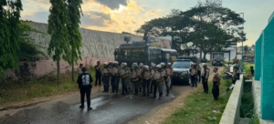 Asah Kemampuan Hadapi Massa, Sat Samapta Polresta Mamuju Intensif Gelar Latihan Dalmas