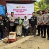 Sentuhan Kasih Jelang HKGB ke-74, Bhayangkari Mamuju Sambangi Dua Nenek Sebatang Kara