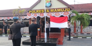 Semarak HUT RI ke-81, Polresta Mamuju Teguhkan Semangat Pengabdian untuk Negeri