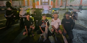 Patroli Malam Berbuah Hasil, Pamapta Polresta Mamuju Gagalkan Aksi Balap Liar di Pasar Baru