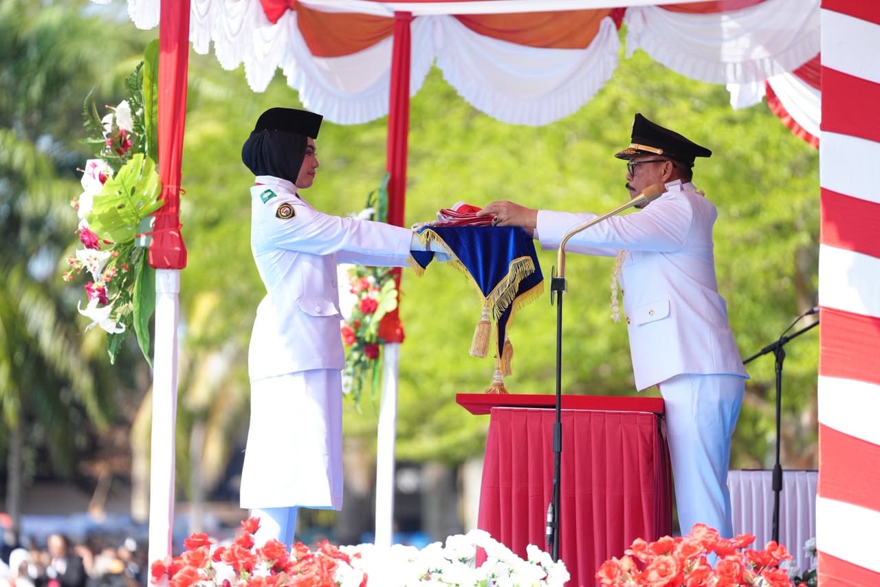 Upacara HUT ke-81 RI di Mamuju, Gubernur Sulbar Soroti Kemiskinan dan Infrastruktur