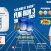 Mau Ikut Lari dan Bawa Pulang Hadiah? Sulbar Fun Run 3 Dibuka untuk Umum