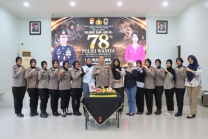ayakan HUT Polwan ke-78, Kapolresta Mamuju Beri Apresiasi untuk Srikandi Polri