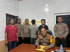Baru Dua Pekan Pimpin Polsek Panca Rijang, AKP Nompo Langsung Ungkap Kasus Pencurian
