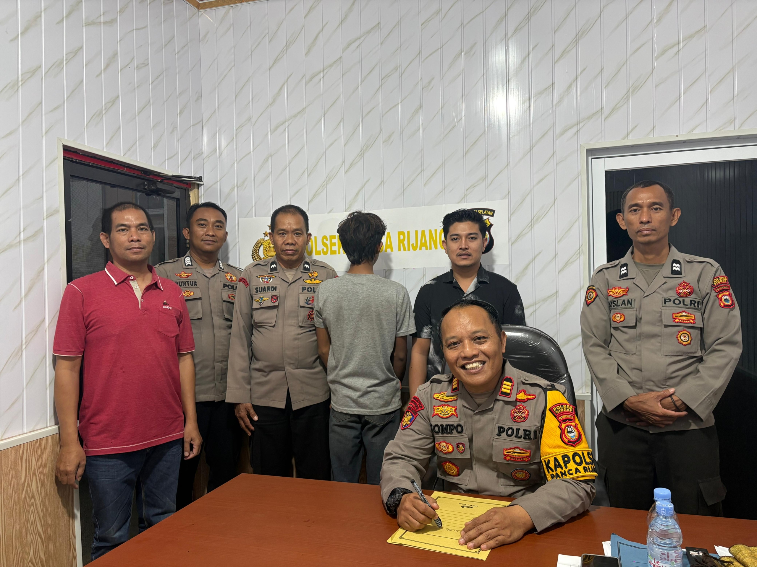 Baru Dua Pekan Pimpin Polsek Panca Rijang, AKP Nompo Langsung Ungkap Kasus Pencurian