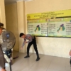 Pastikan Pelayanan Tetap Prima, Piket Pamapta Pimpin Bersihkan Ruang Pelayanan Sebelum Serah Terima Tugas