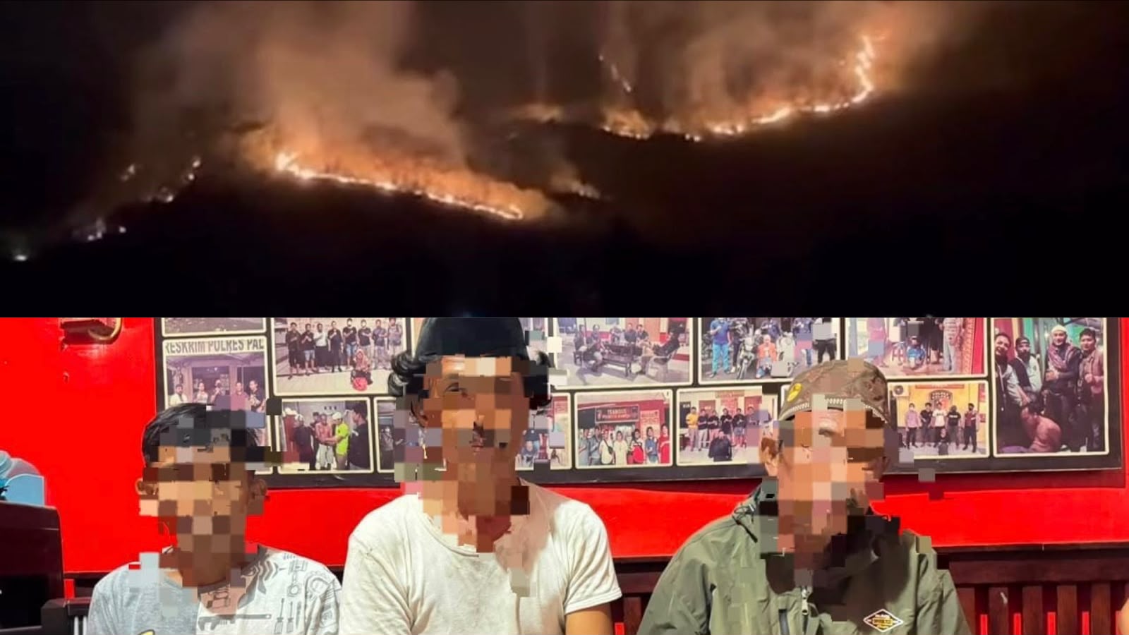 Polresta Mamuju Bertindak, Tiga Terduga Pelaku Pembakaran Lahan Diamankan