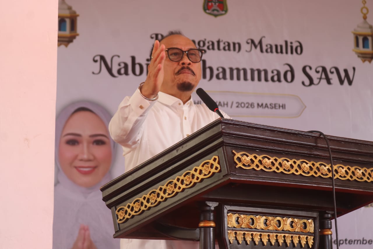 Gubernur Suhardi Duka di Maulid Nabi, Ajak Ajak Warga Teladani Akhlak Rasulullah