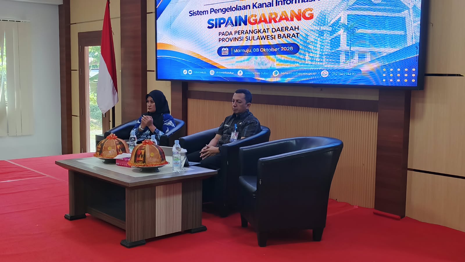 SIPAINGARANG Diluncurkan, Kominfo Sulbar Integrasikan Kerja Humas Antar-OPD