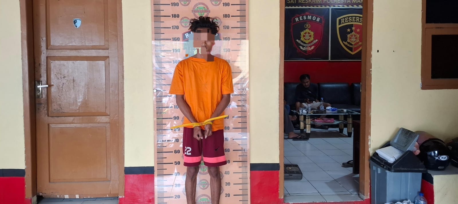 Polresta Mamuju Apresiasi Keberanian Korban Gagalkan Aksi Jambret di Jalan Poros Pokkang